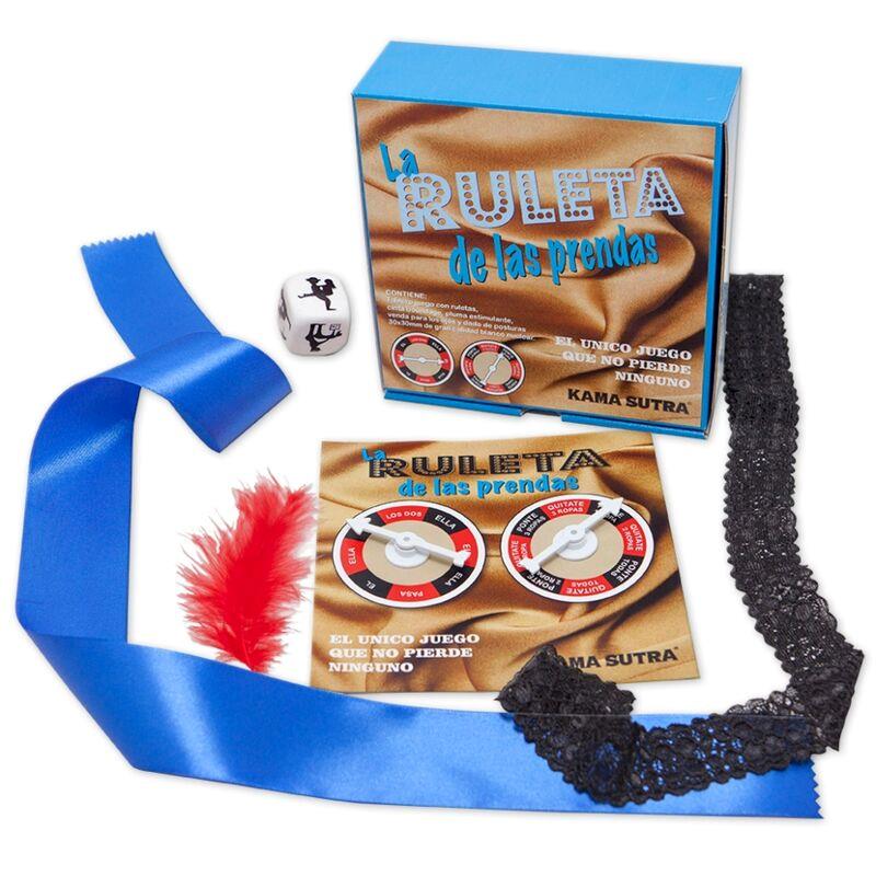 Jogo Roulette de Vestuário com Fita Adesiva Bondage e Pena