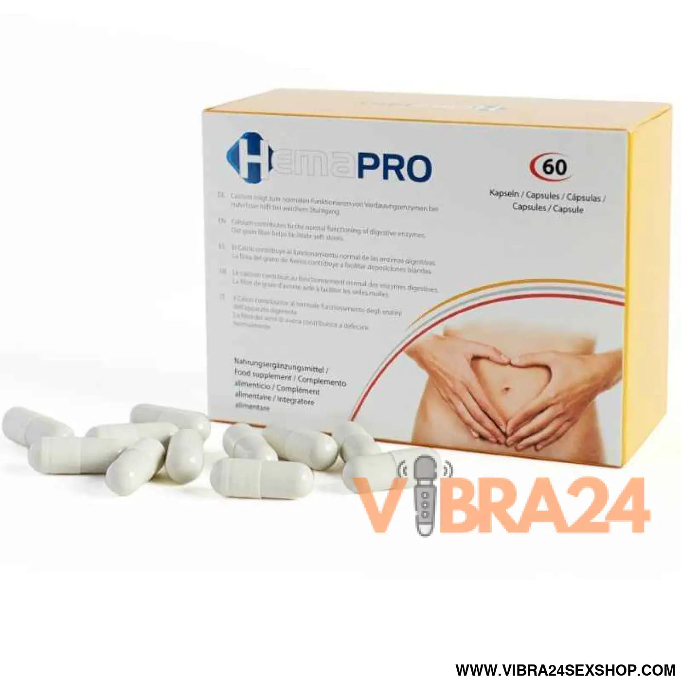 500 COSMETICS - HEMAPRO PILLS PILLS PARA HEMORRIODES TRATAMENTO