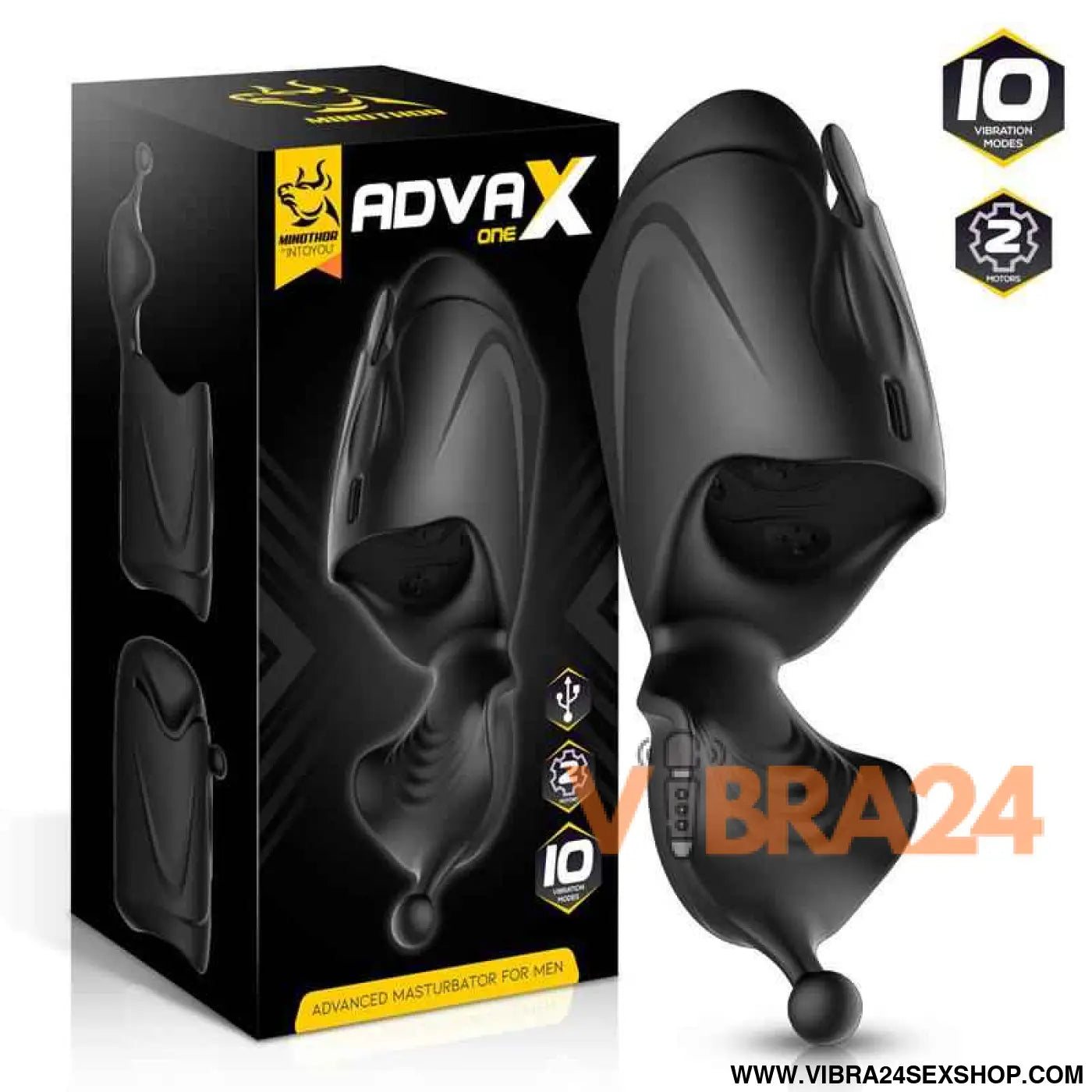 AdvaX One Masturbator Dual Motor Multiple Stimulation