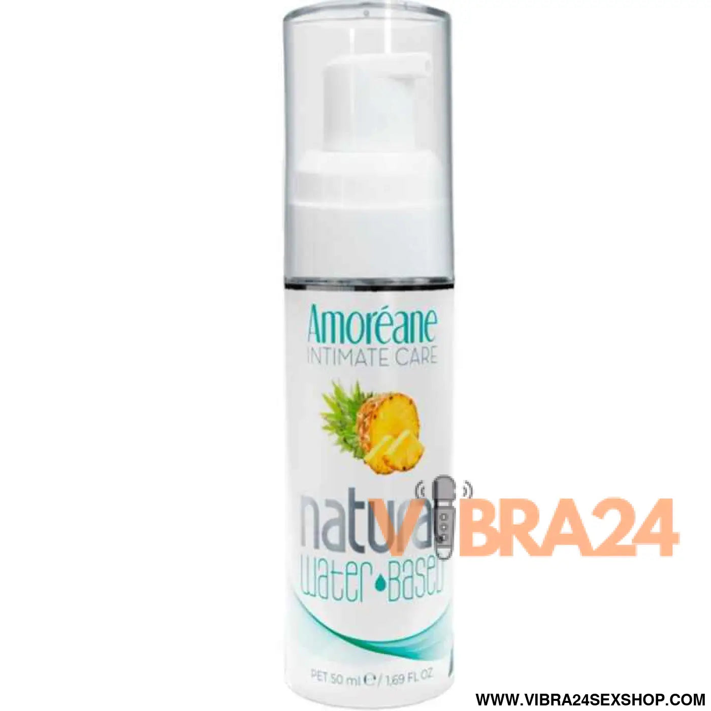AMOREANE - LUBRIFICANTE À BASE DE ÁGUA ABACAXI 50 ML
