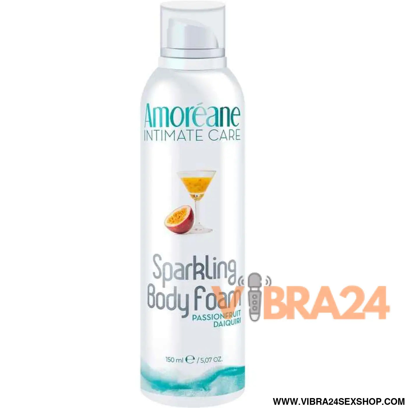 AMOREANE - MASSAGADOR ESPUMA CORPORAL DAIQUIRI MARACUJÁ 150 ML