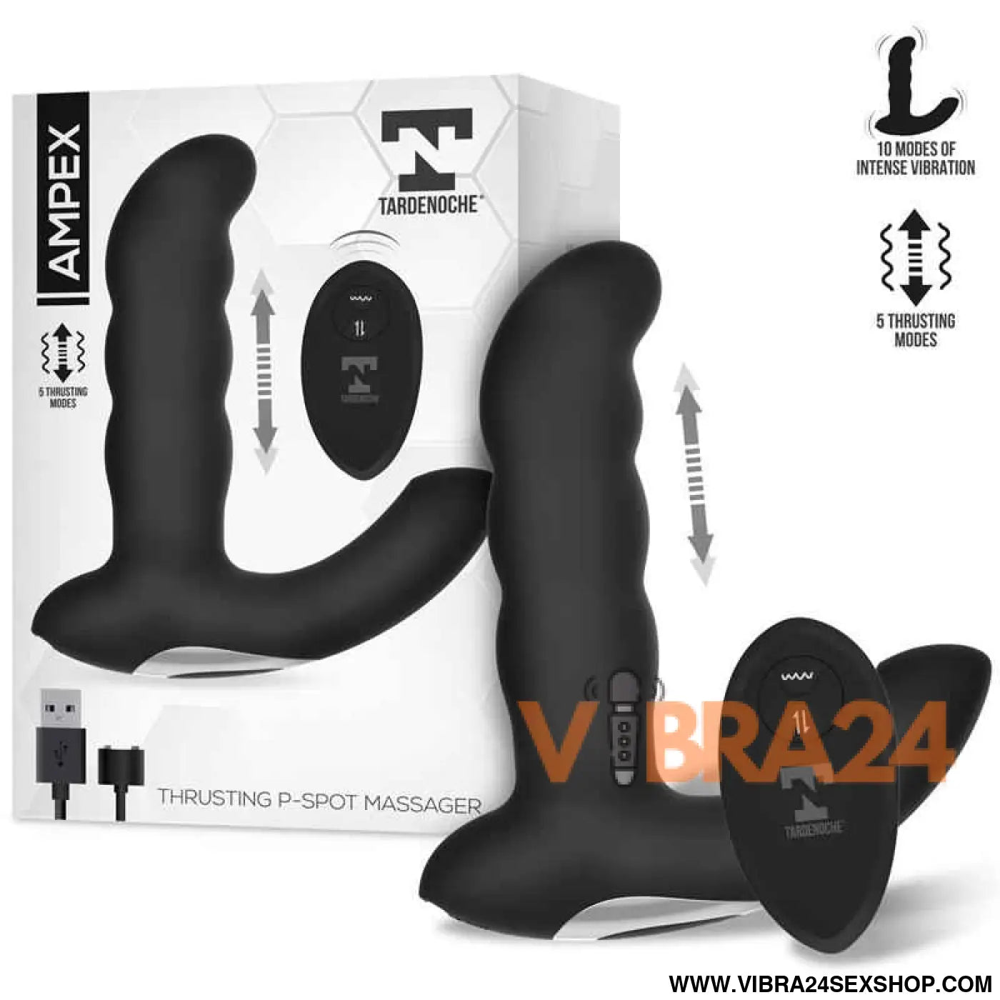 Ampex P-Spot Anal Massager with Thrusting