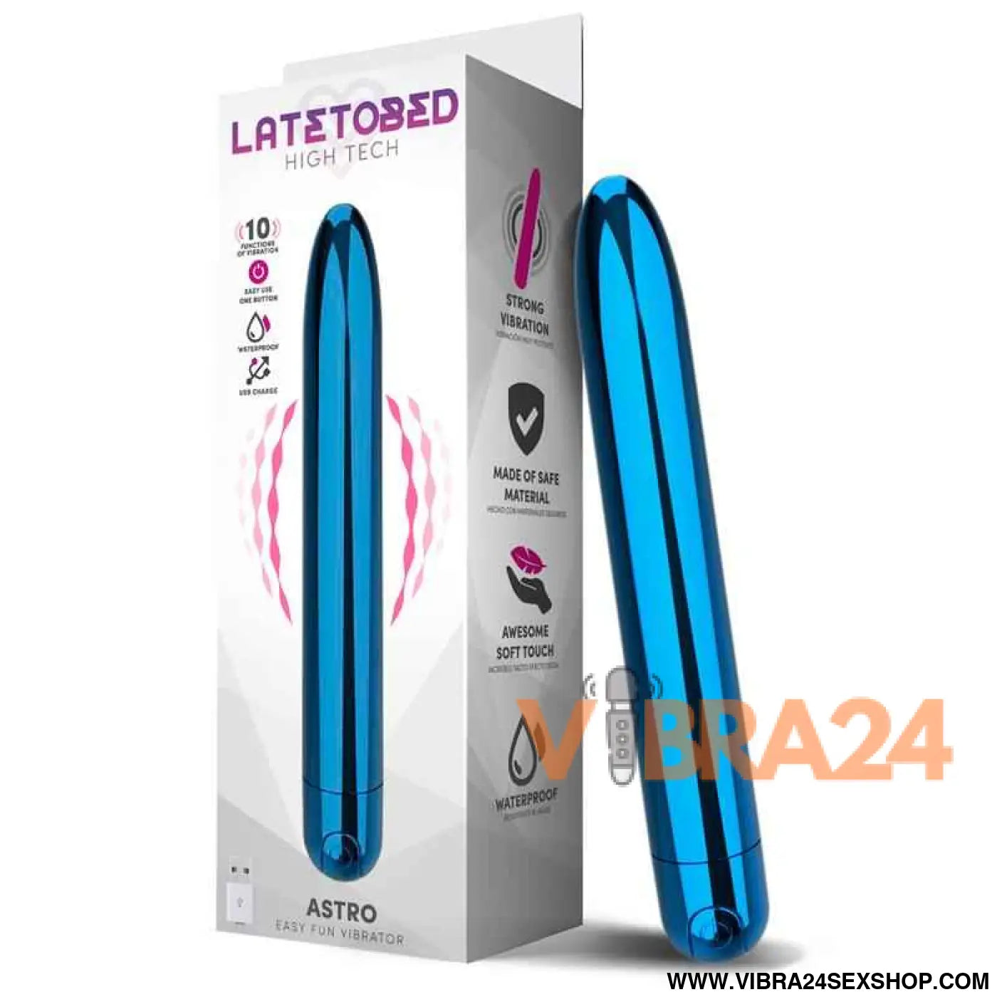 Astro Vibe 10 Functions 18.5 cm USB Blue