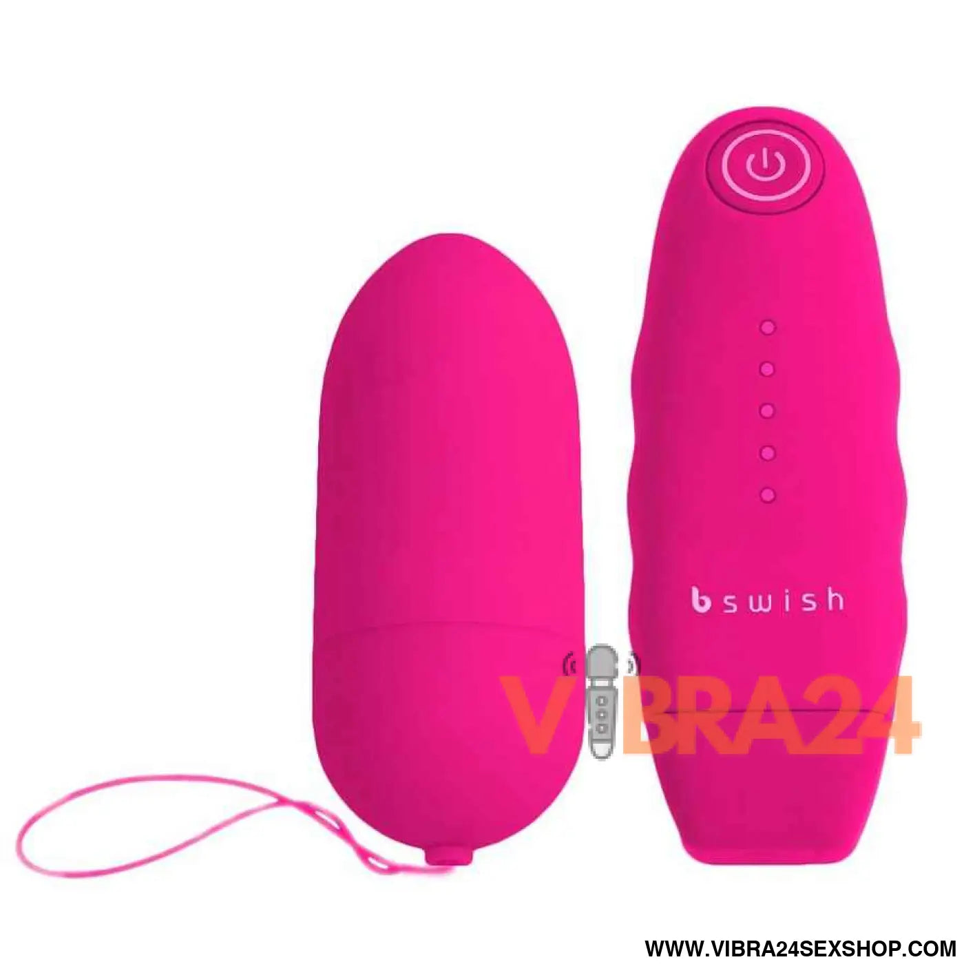 B SWISH - CONTROLE REMOTO ROSA CLSSICO BNAUGHTY UNLEASHED