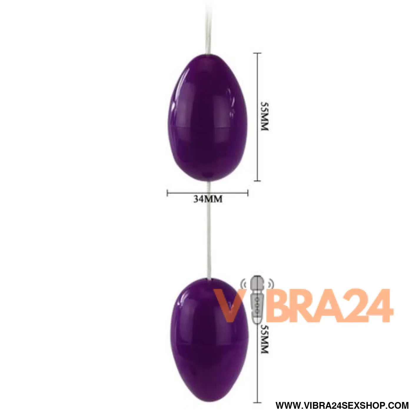 BAILE - Bolas Gêmeas Bolas Anais Rosa para Prazer e Estímulo - VIBRA24 SEXSHOP