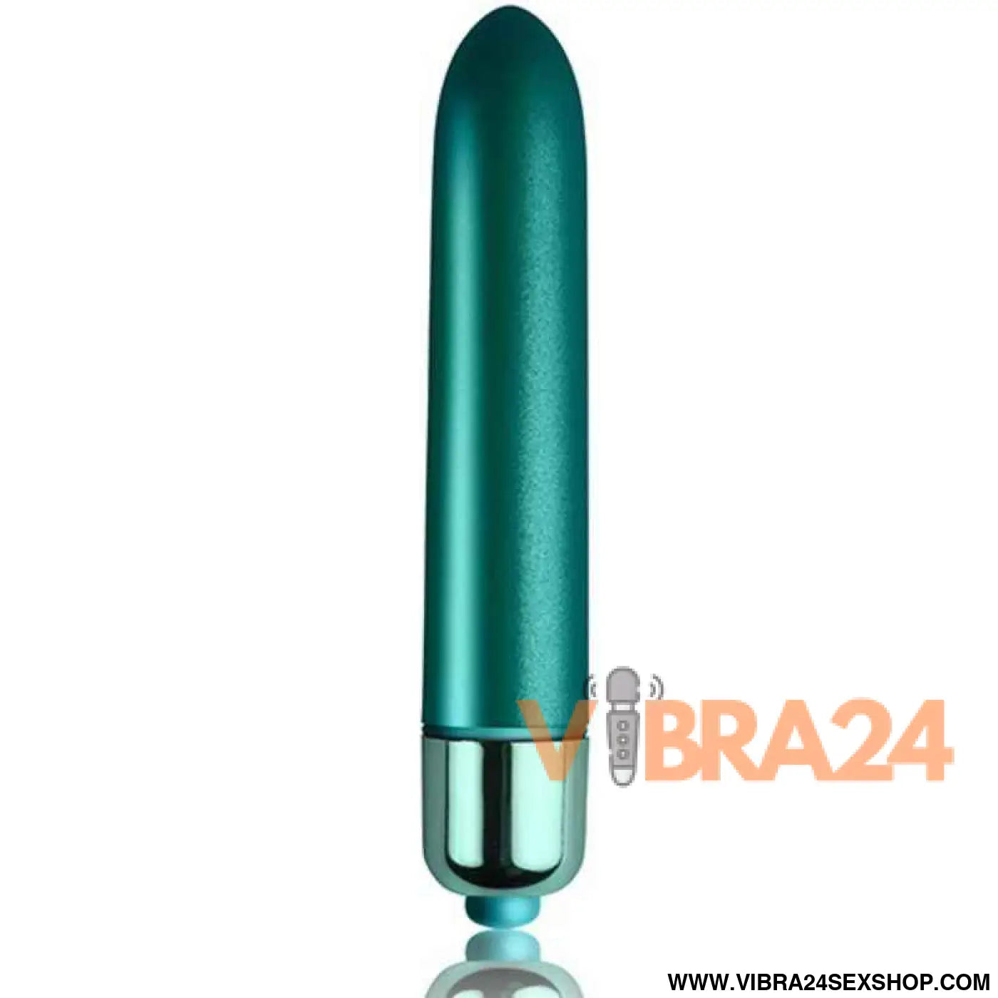 ROCKS-OFF - BALA VIBRANTE TOQUE DE PÉTALAS DE PAVO DE VELUDO - VIBRA24 SEXSHOP