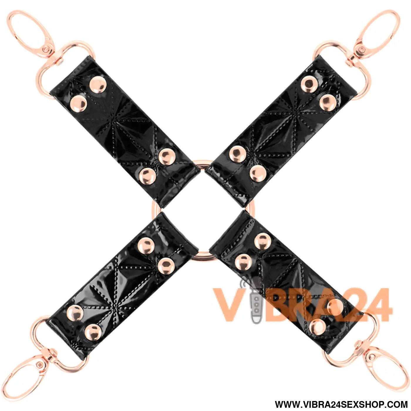 BEGME - BLACK EDITION HOG TIE DE COURO VEGANO
