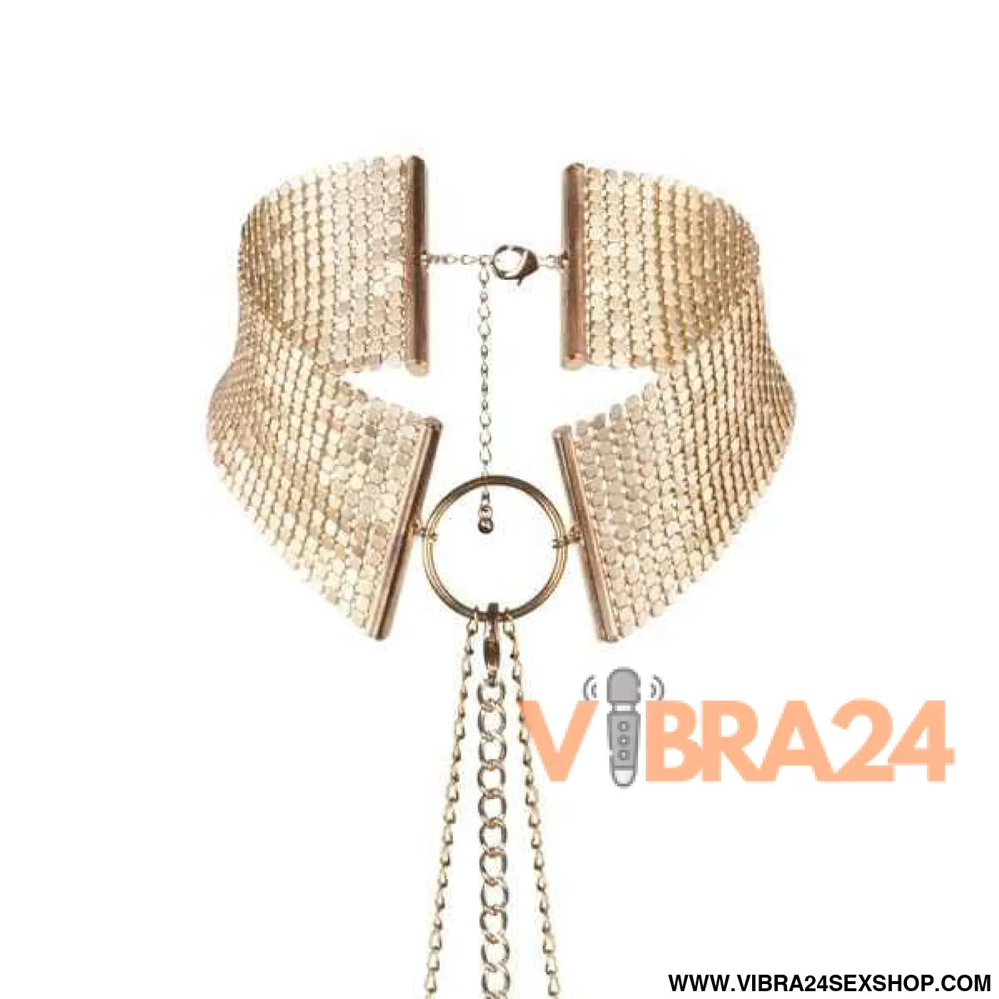 BIJOUX - DÉSIR MÉTALLIQUE COLAR METLICO DOURADO