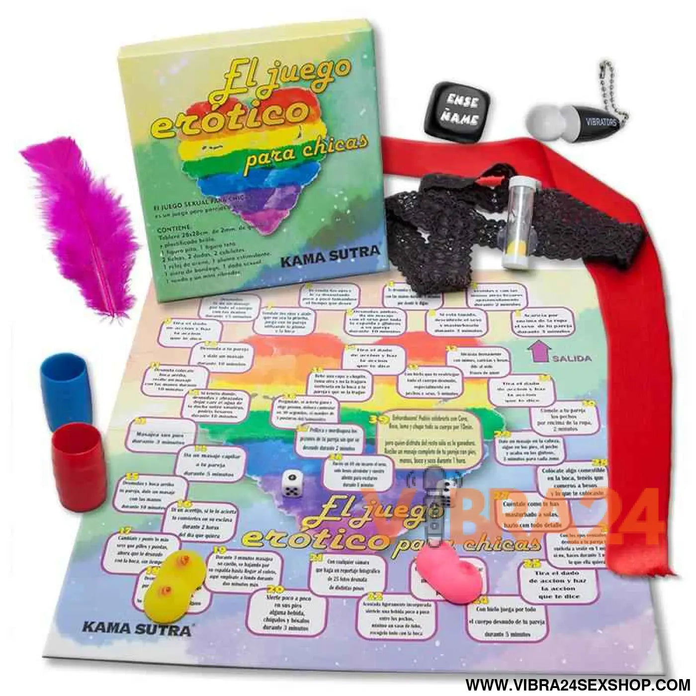 Board Game Erótico para Chicas Erotic for Girls