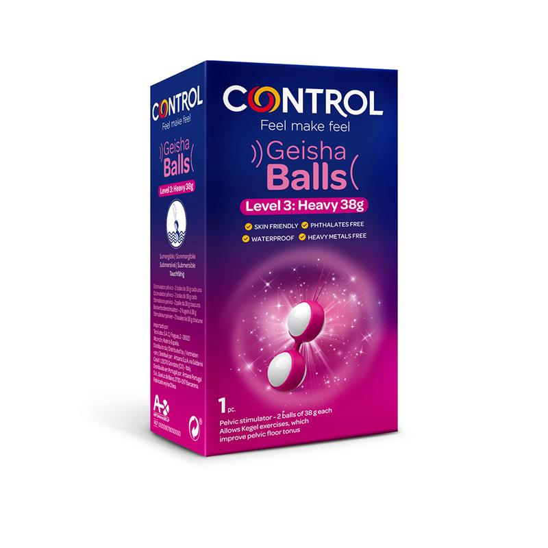 Bolas Geisha Nível III (2x38 g) - Fortaleça seu Assoalho Pélvico
