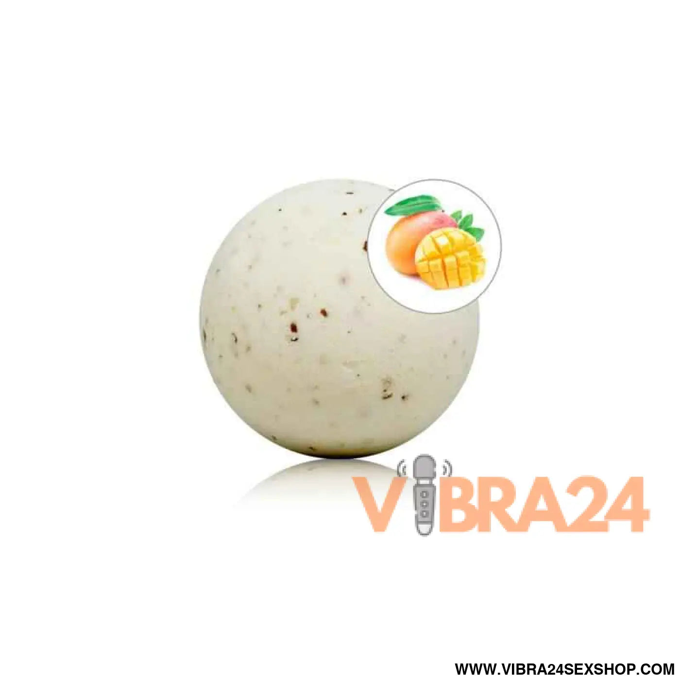 Bomba de Baño Mango 150 gr con Pétalos Rosa