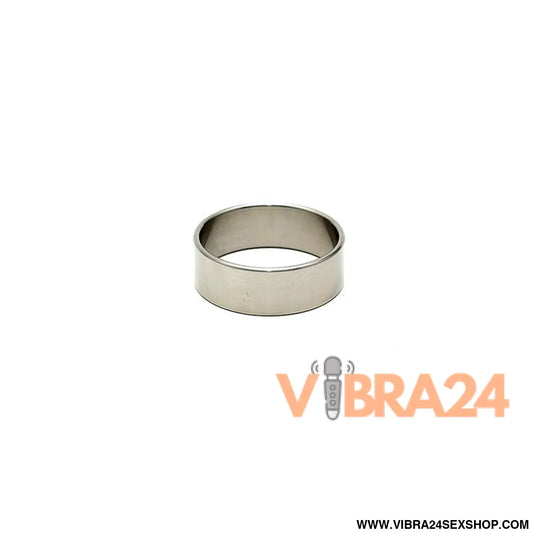 Bondage Play Steel Cock Ring Silver