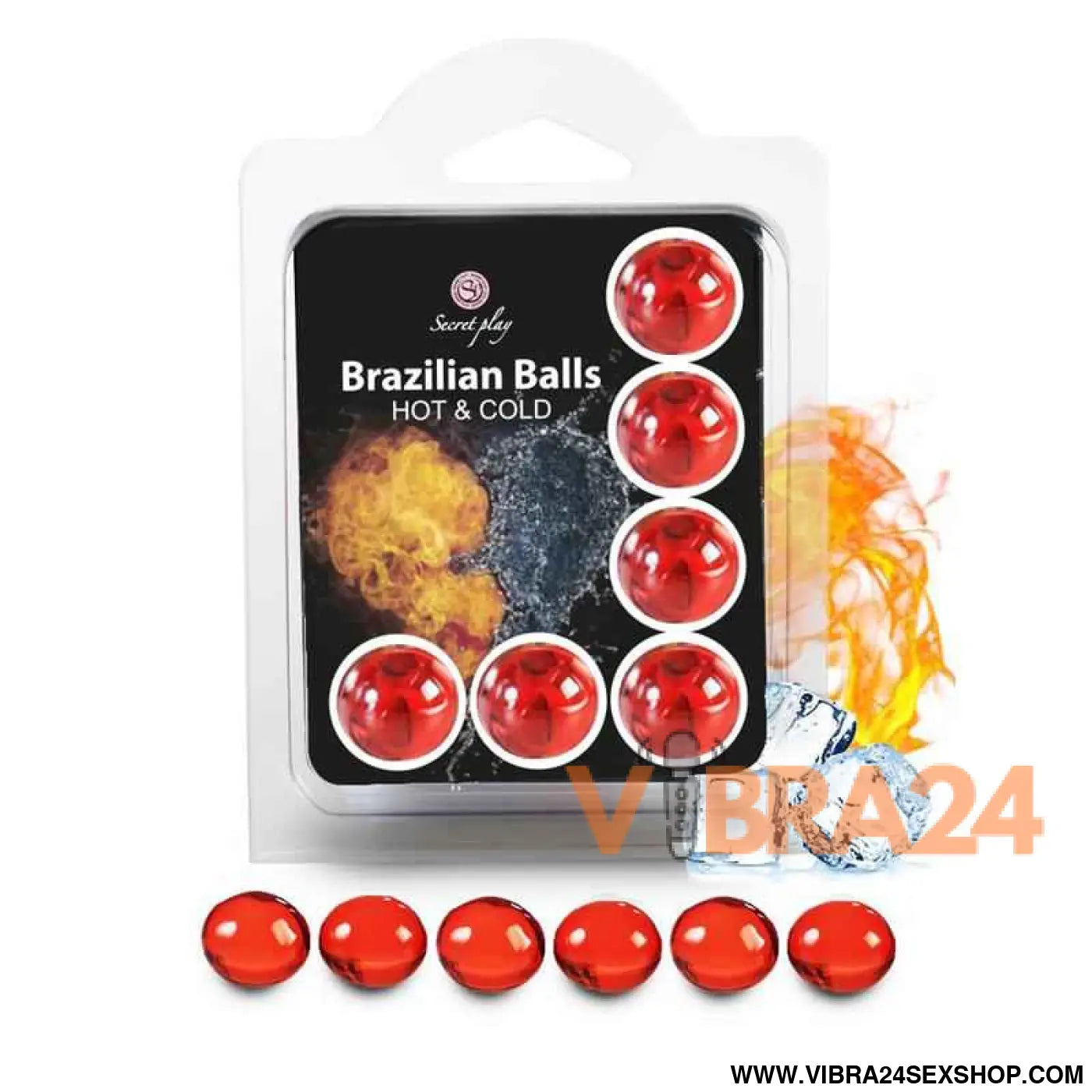 Brazilian Balls Set 6 Hot & Cold Effect