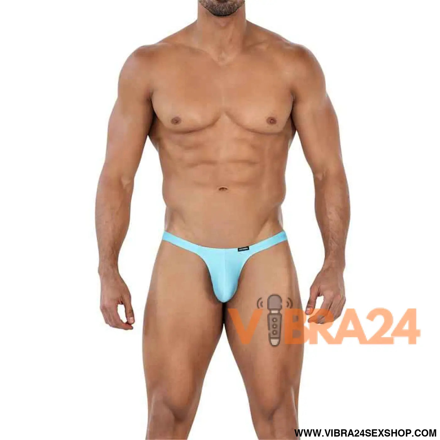 C4MSPX06 Brazilian Thong Aqua