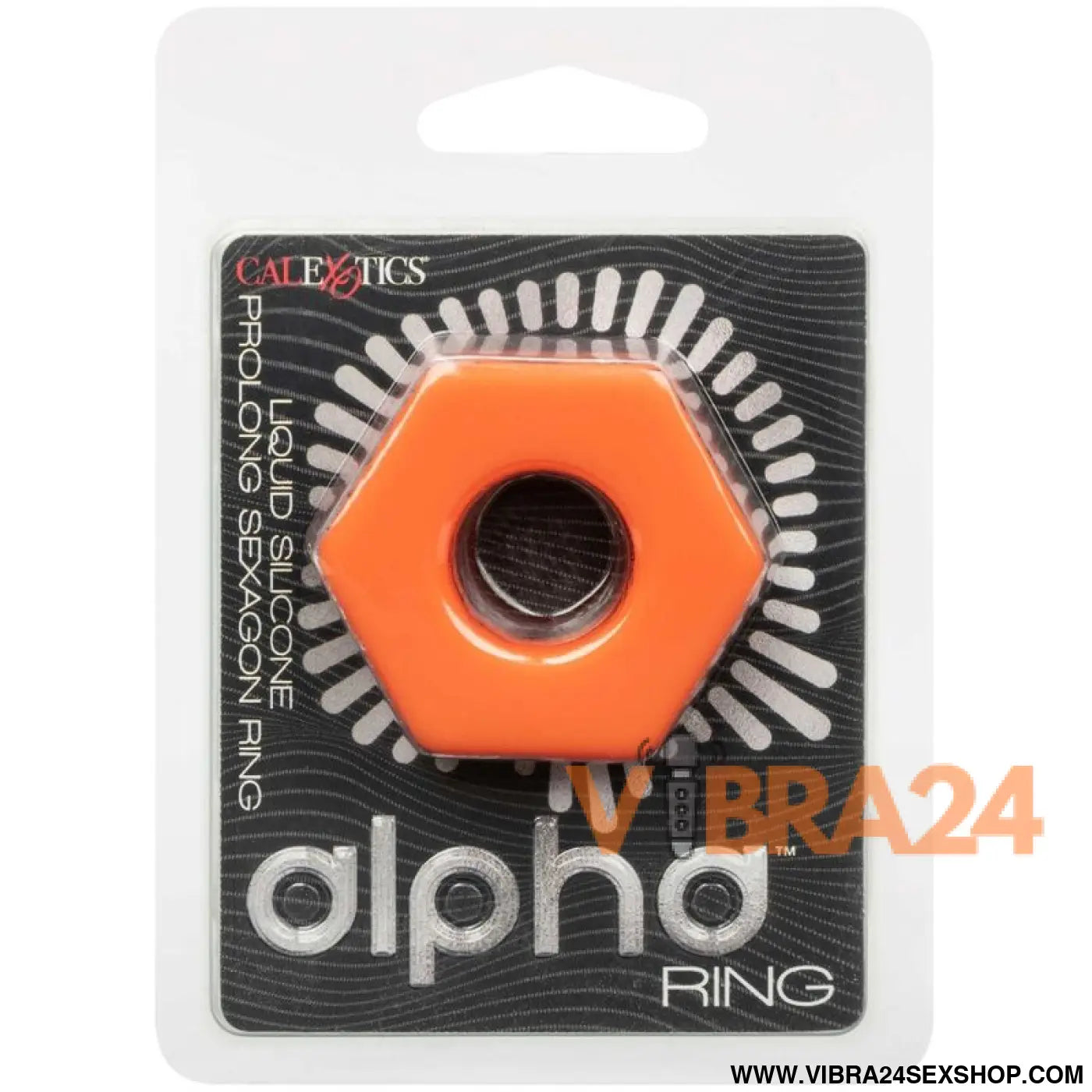 CALEXOTICS - ALPHA ANEL PROLONG SEXAGON LARANJA