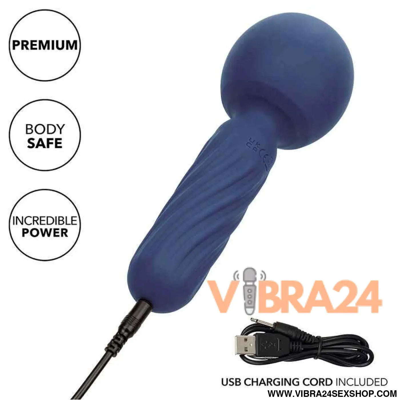 CALEXOTICS - CHARISMA SEDUCTION MASSAGER 12 FUNÇÕES 17,75 CM X 6,25 ROXO