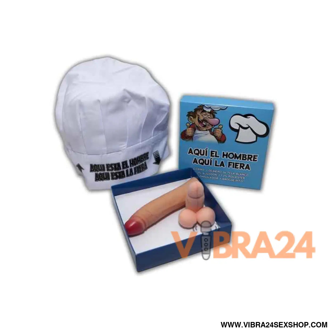 Chef’s Hat Brooch and Stimulator Set