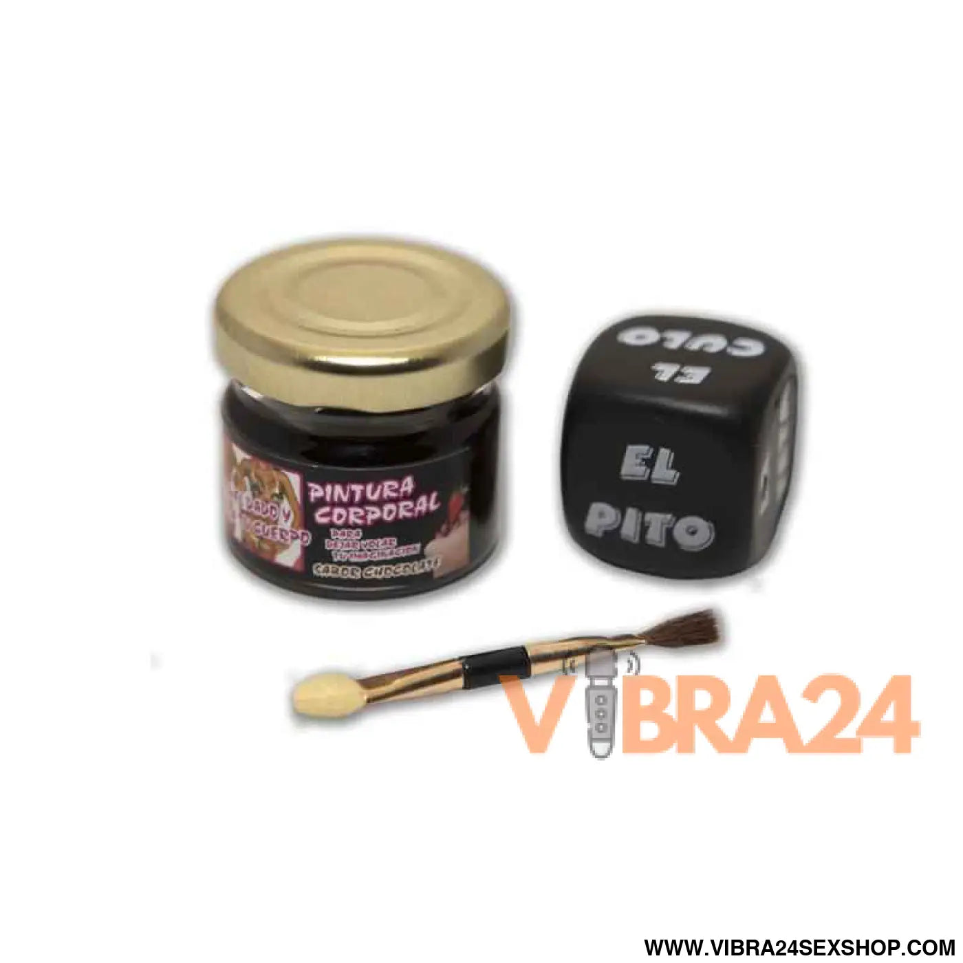 Chocolate Paint + Brush and Dice Postures