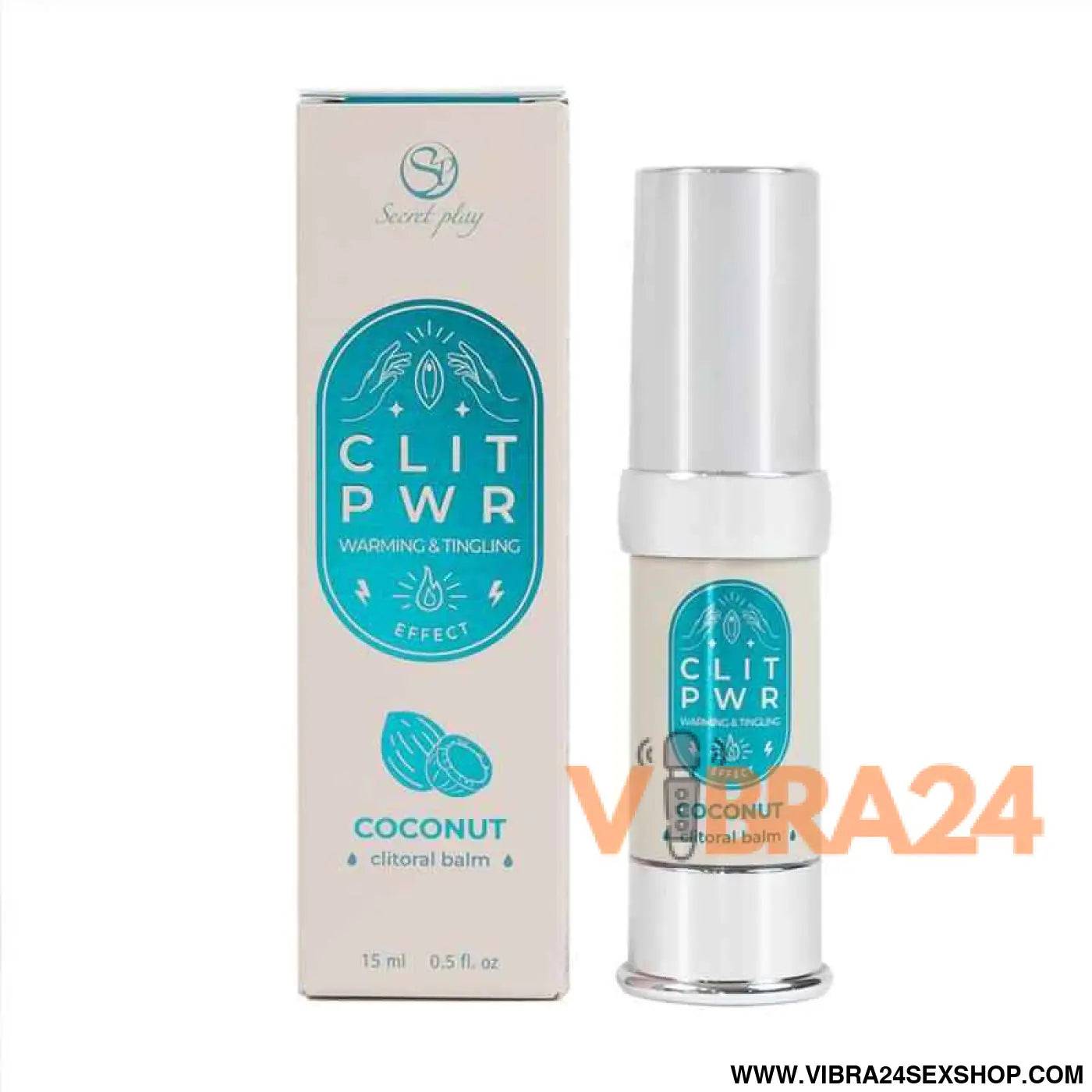 Clit Pwr Clítoris stimulating balm Coconut 15 ml