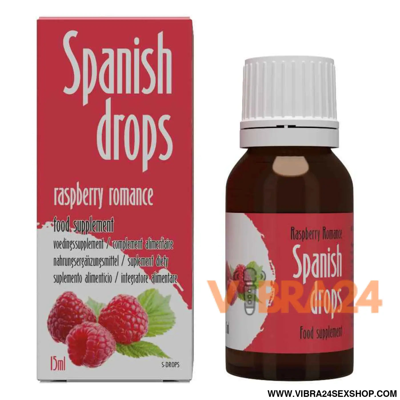 COBECO - SPANISH DROPS ROMANCE DE FRAMBOESA 15 ML