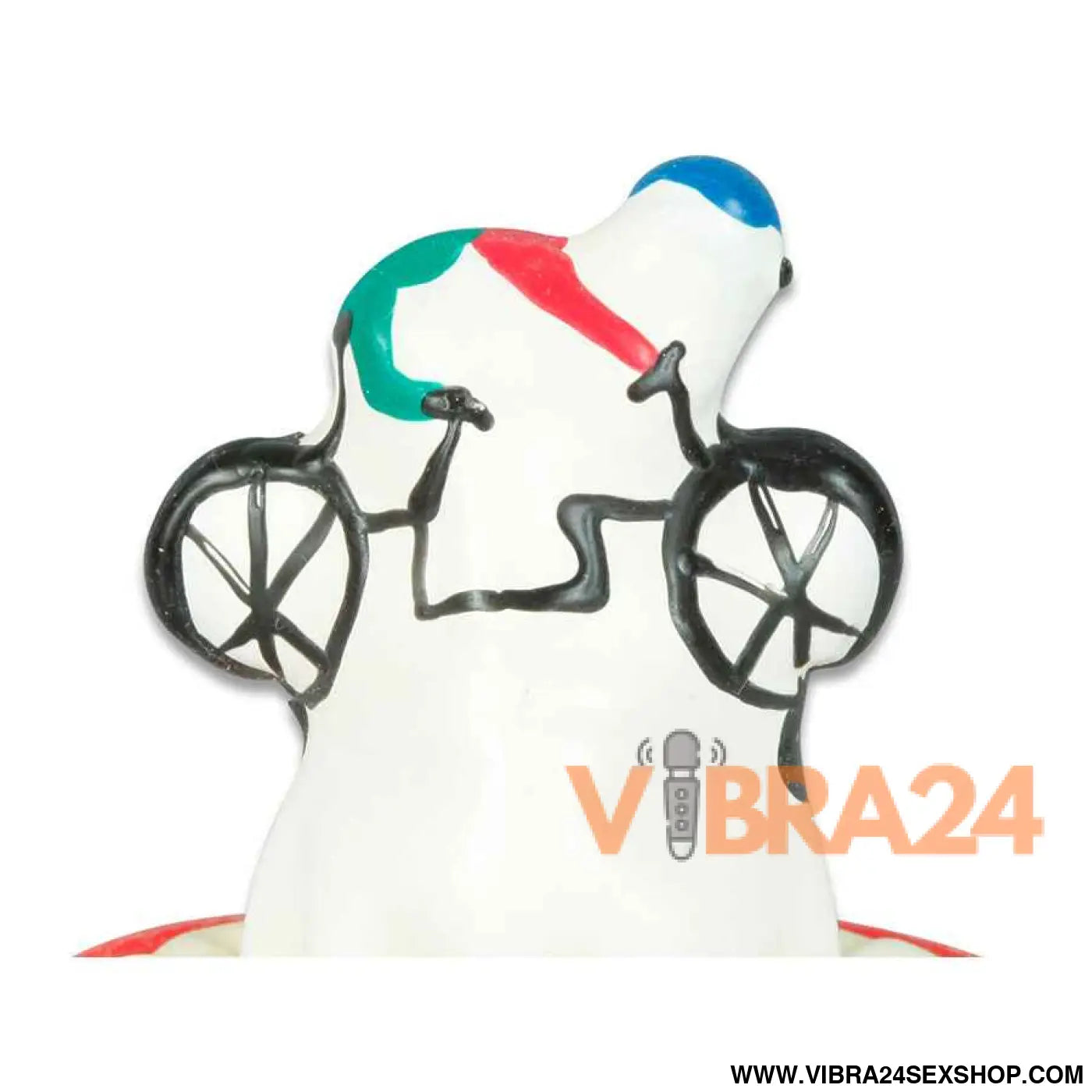CONDOMERIE - PRESERVATIVOS NOVIDADES PINTADOS À MÃO BICICLETA