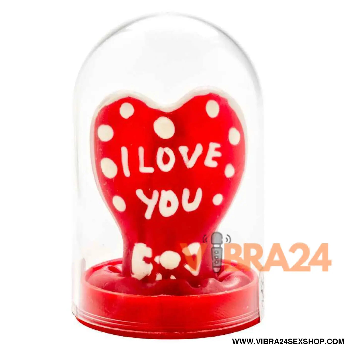 CONDOMERIE - PRESERVATIVOS NOVIDADES PINTADOS À MÃO CORAÇÃO - EU TE AMO MODELO 1