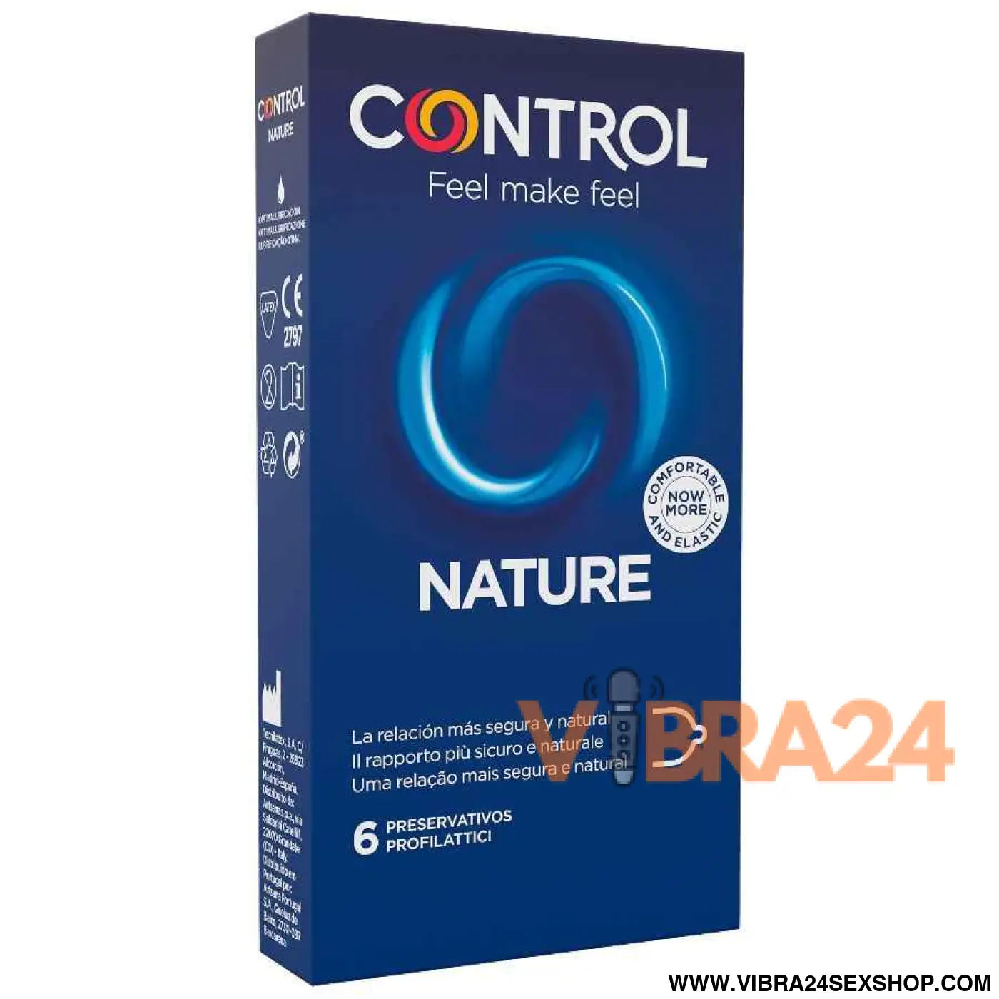 CONTROL - ADAPTA NATURE PRESERVATIVOS 6 UNIDADES