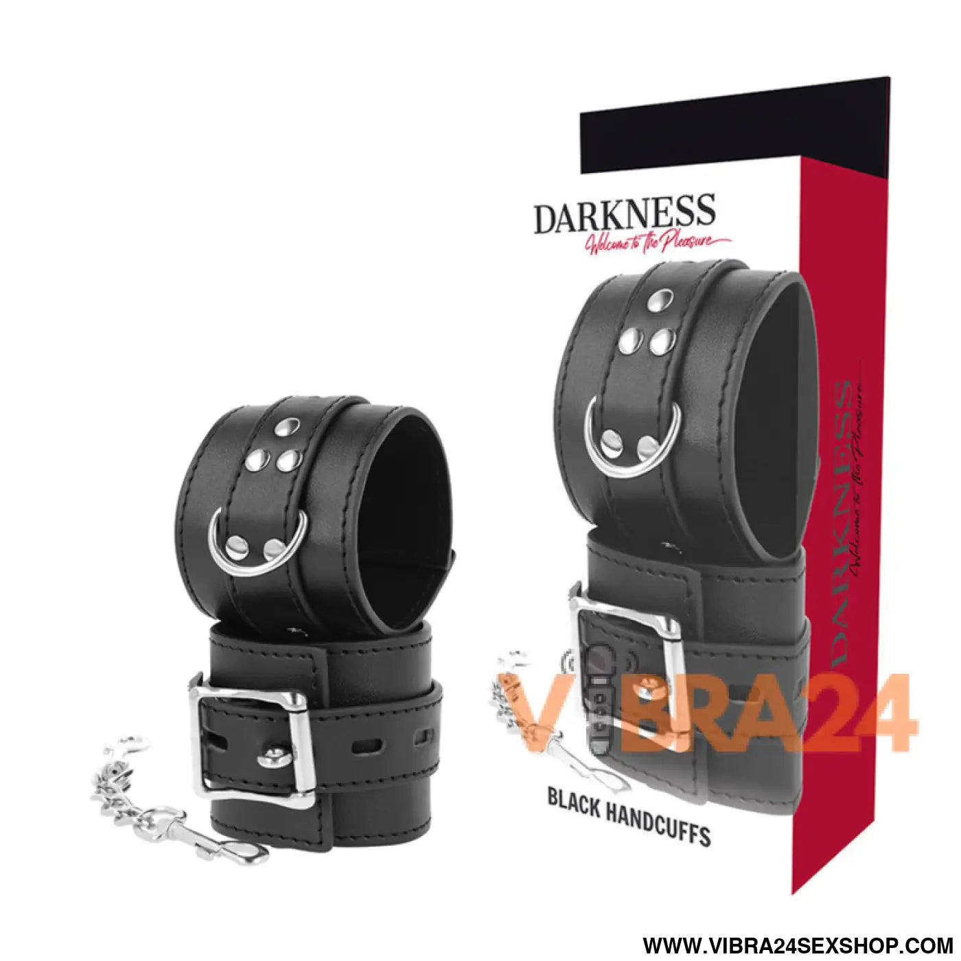 DARKNESS - ALGEMAS DE COURO PRETO