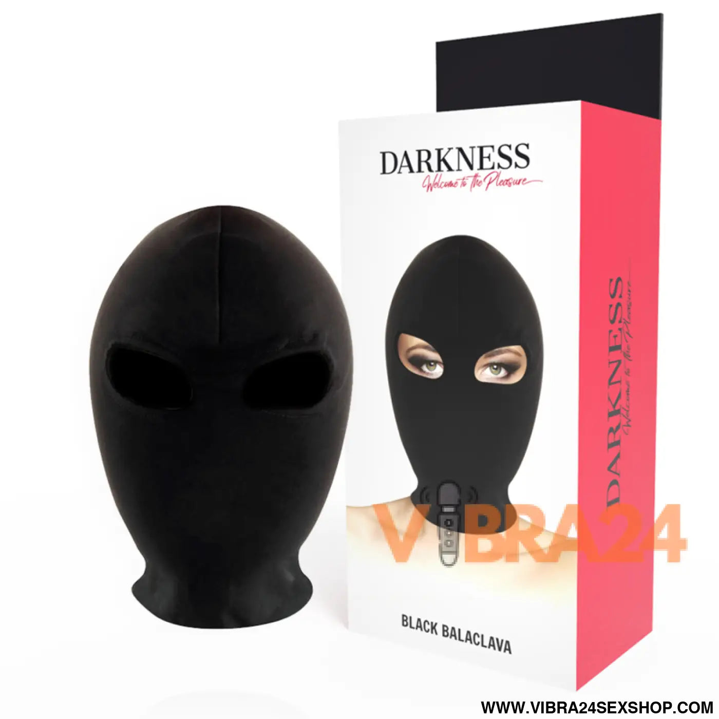 DARKNESS - MSCARA DE SUBMISSO PRETA