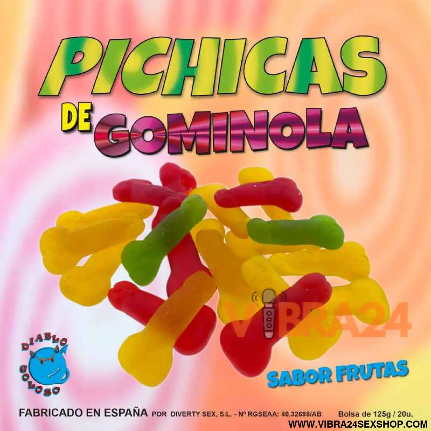 DIABLO GOLOSO - FATIAS DE GOMA FRUTA