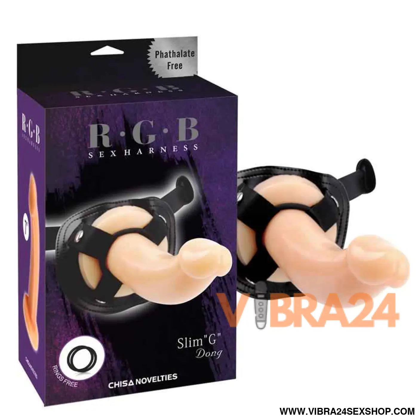 Dildo and Strap-On Slim G 19 cm Flesh