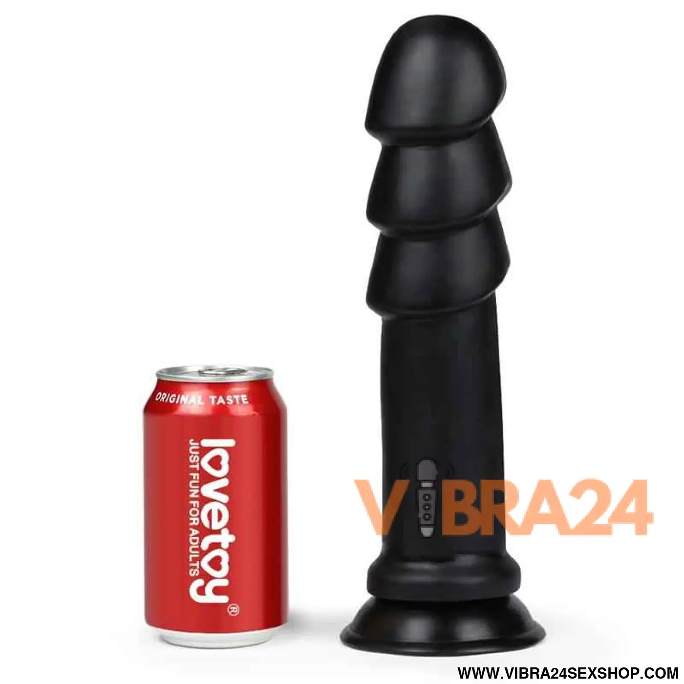 Dildo King Sized Anal Ripples 11.25 Black