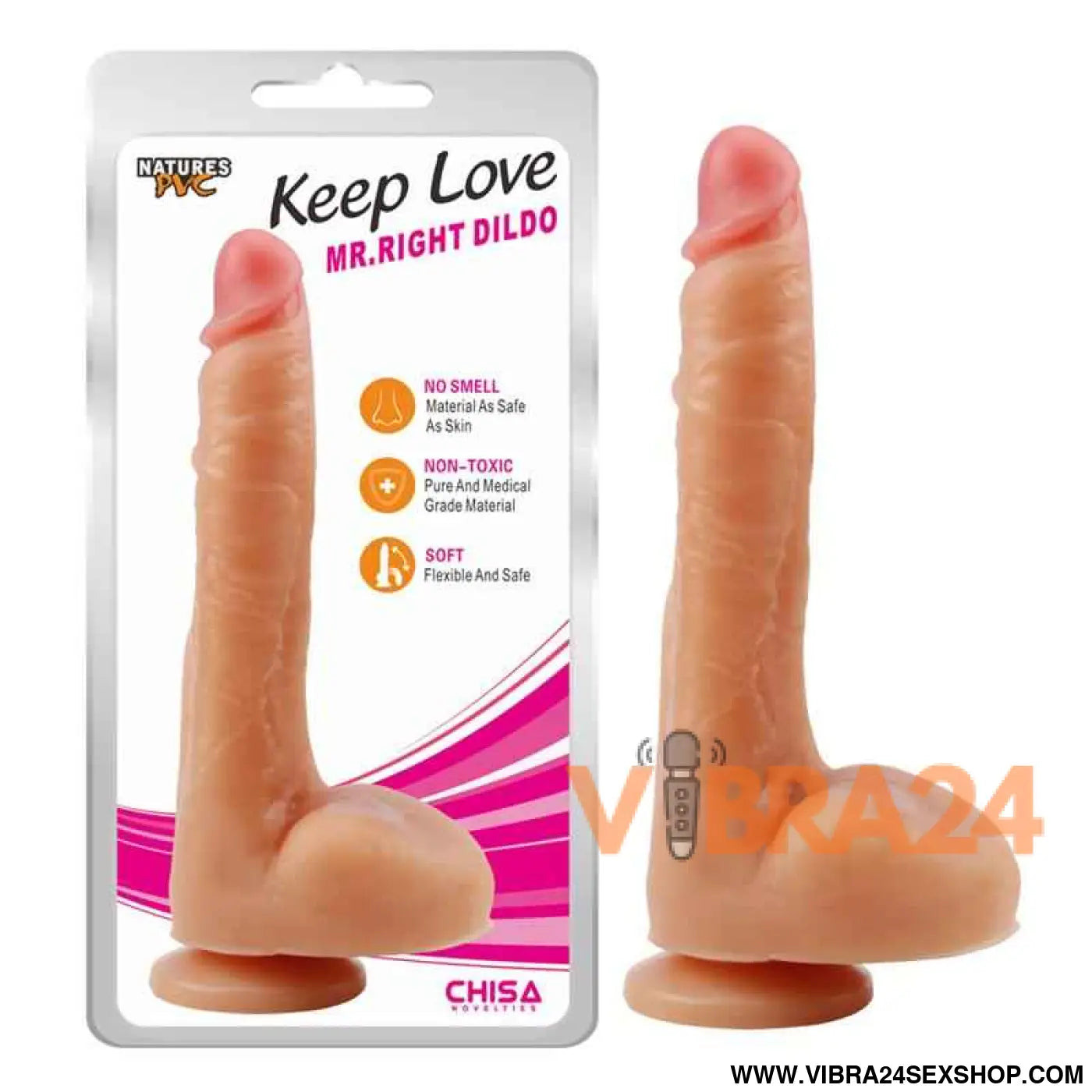 Dildo Mr.Right 10 Flesh