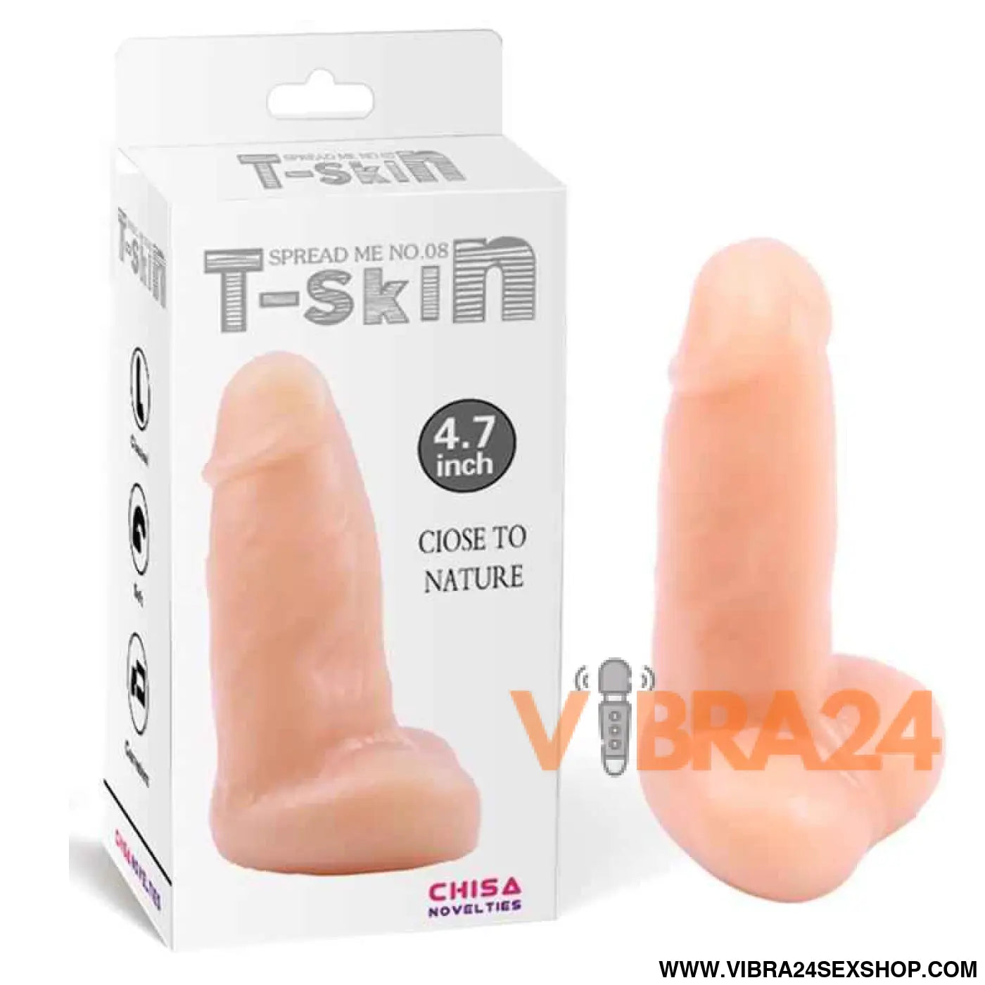 Dildo Spread Me N8 T-Skin 4.7 Flesh