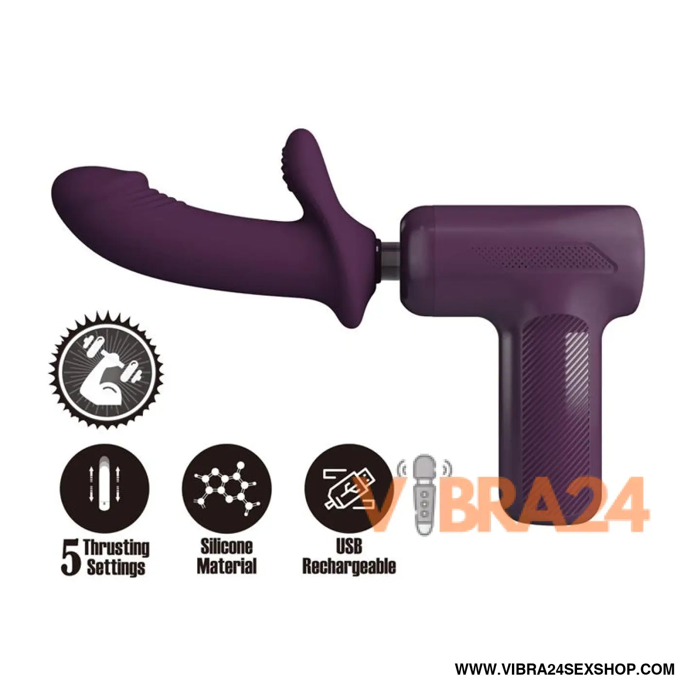 Dj Scholar Thrusting Gun 5 Modes Purple