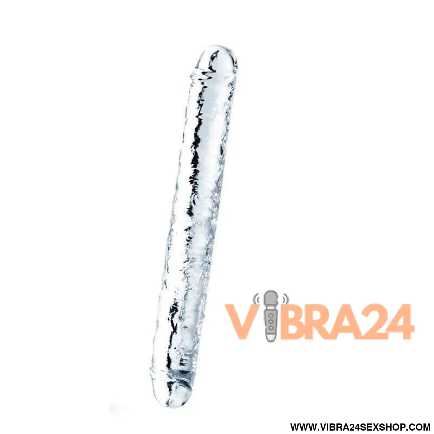 Double Dildo Flawless Clear 12