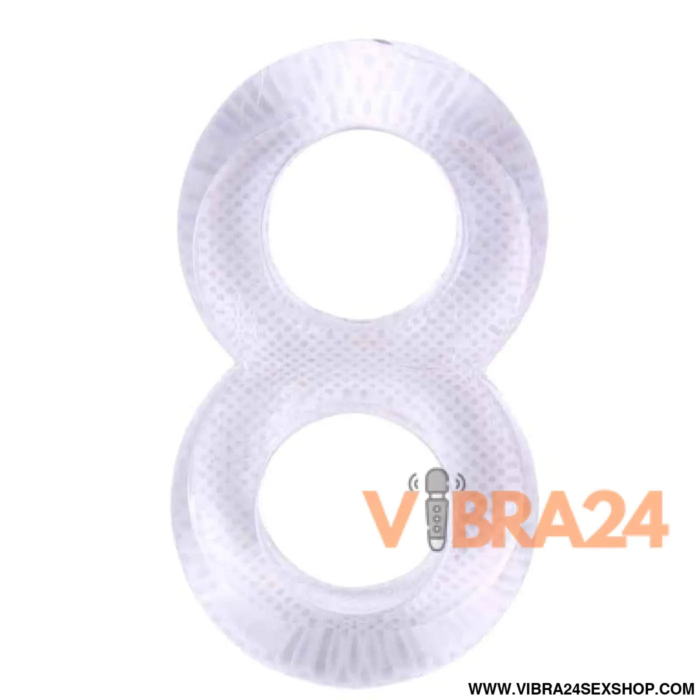 Duo Cock 8 Ball Ring-clear