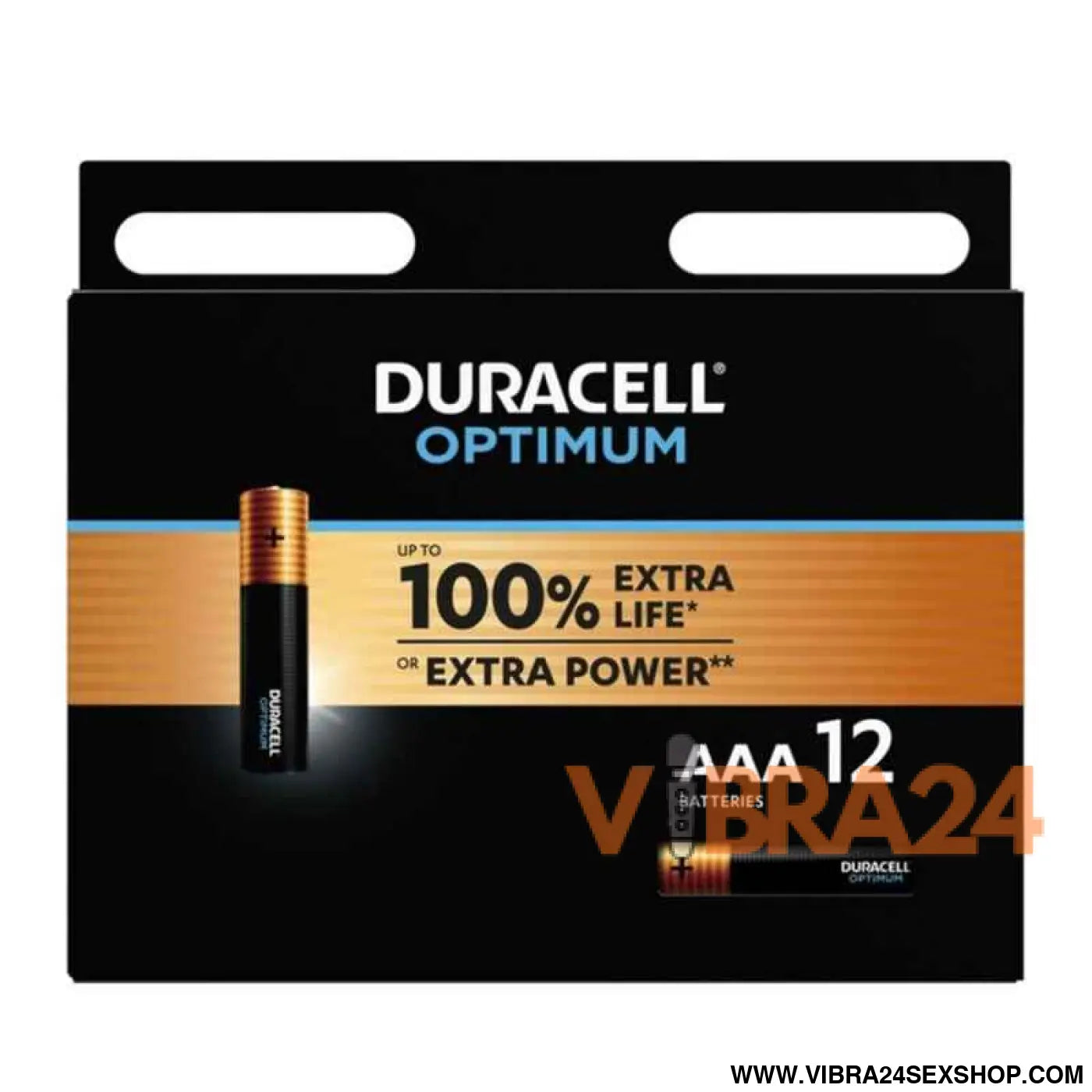 DURACELL - BATERIA ALCALINA OPTIMUM 200 AAA LR03 12 UNIDADE
