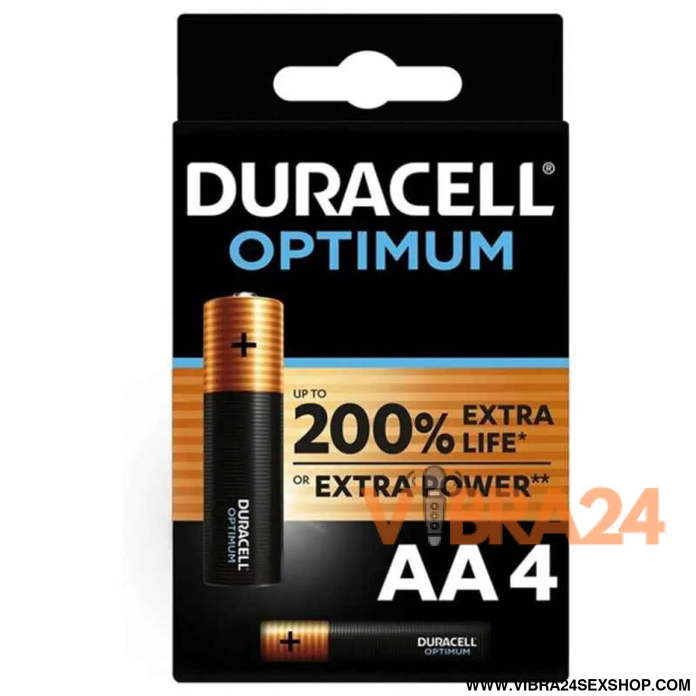 DURACELL - OPTIMUM 200 BATERIA ALCALINA AA LR6 4 UNIDADE