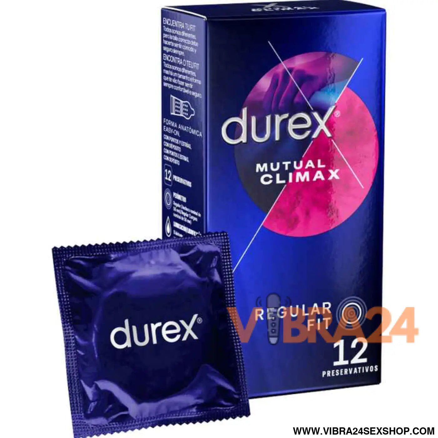 DUREX - CLIMAX MUTUO 12 UNIDADES