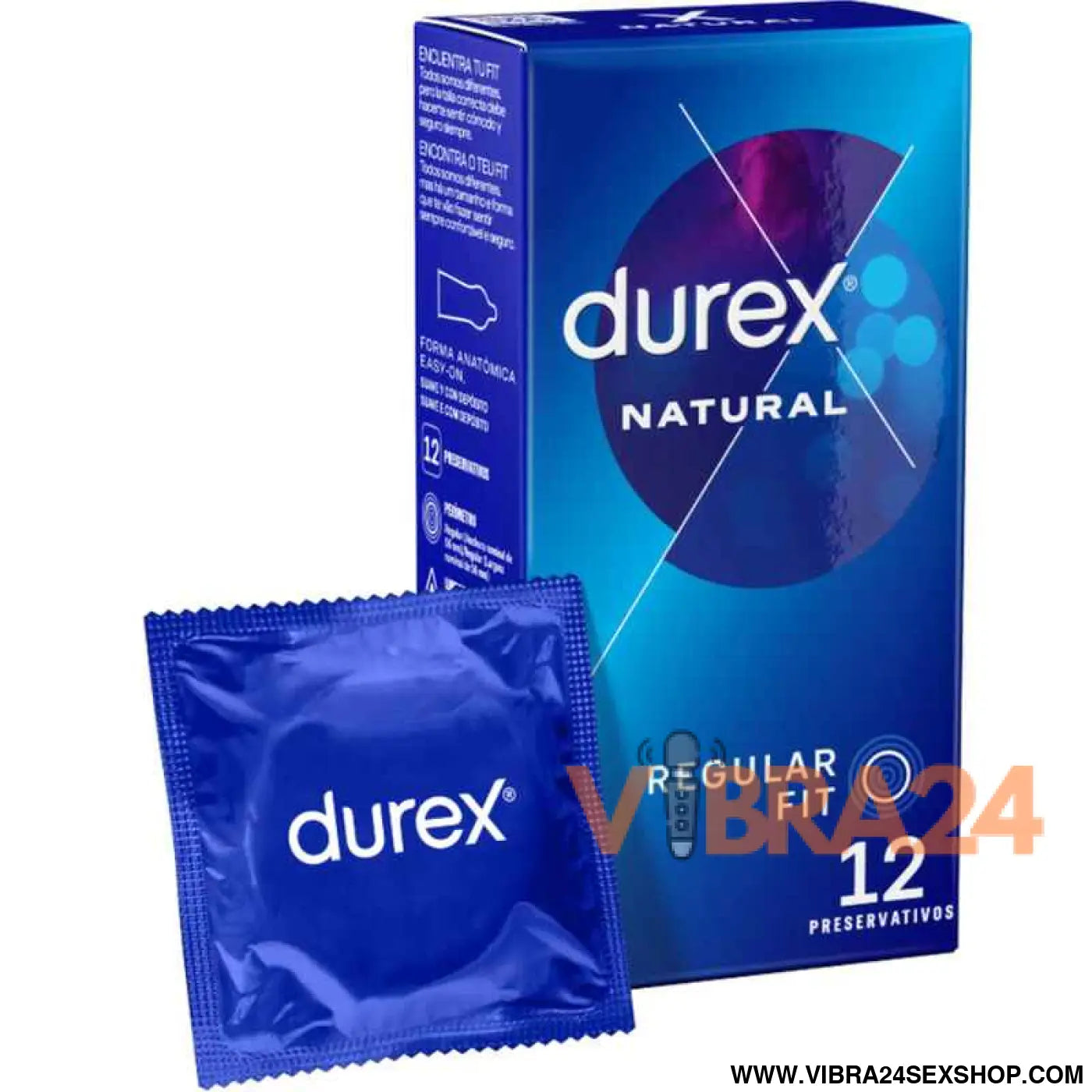 DUREX - NATURAL PLUS 12 UNIDADES