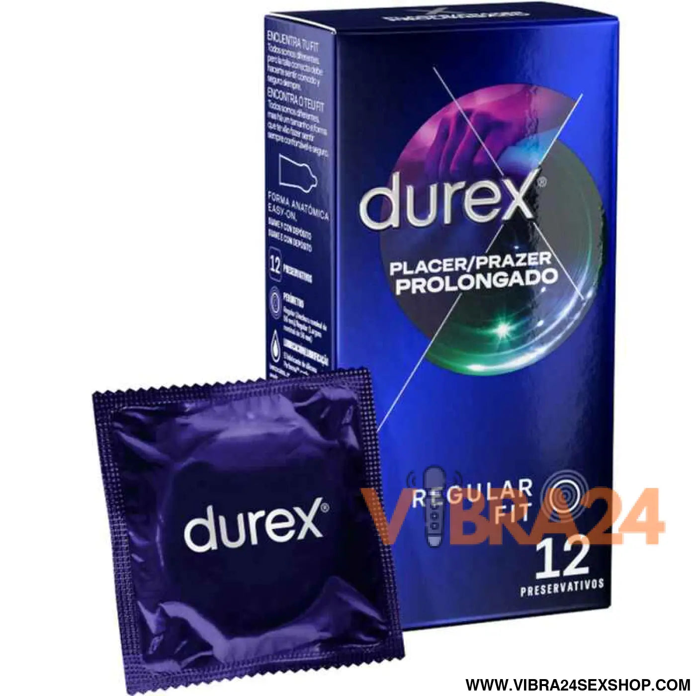 DUREX - PRAZER PROLONGADO ATRASADO 12 UNIDADES