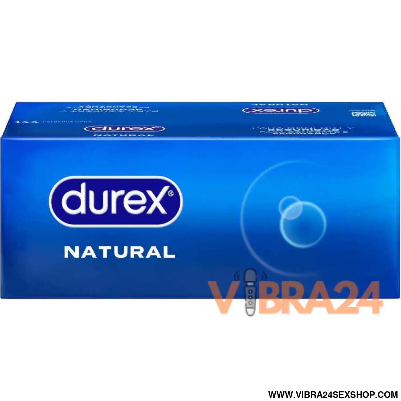 DUREX - PRESERVATIVOS NATURAIS 144 UNIDADES