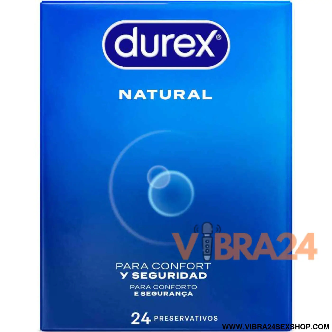 DUREX - PRESERVATIVOS NATURAIS 24 UNIDADES