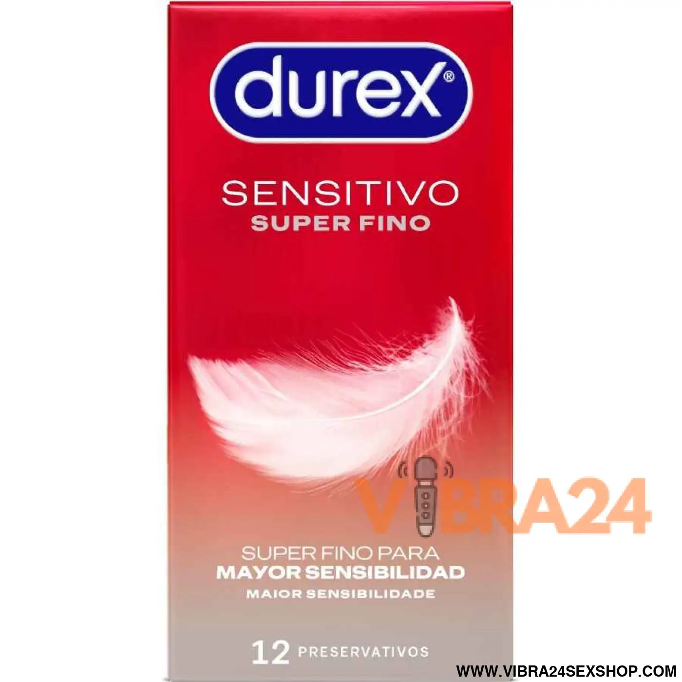 DUREX - SUPER THIN SENSÍVEL 12 UNIDADES