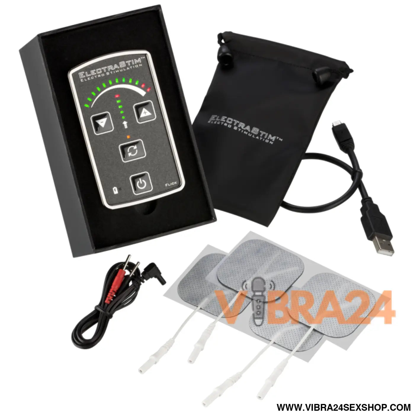ELECTRASTIM - PACK ESTIMULADOR FLICK EM60-E