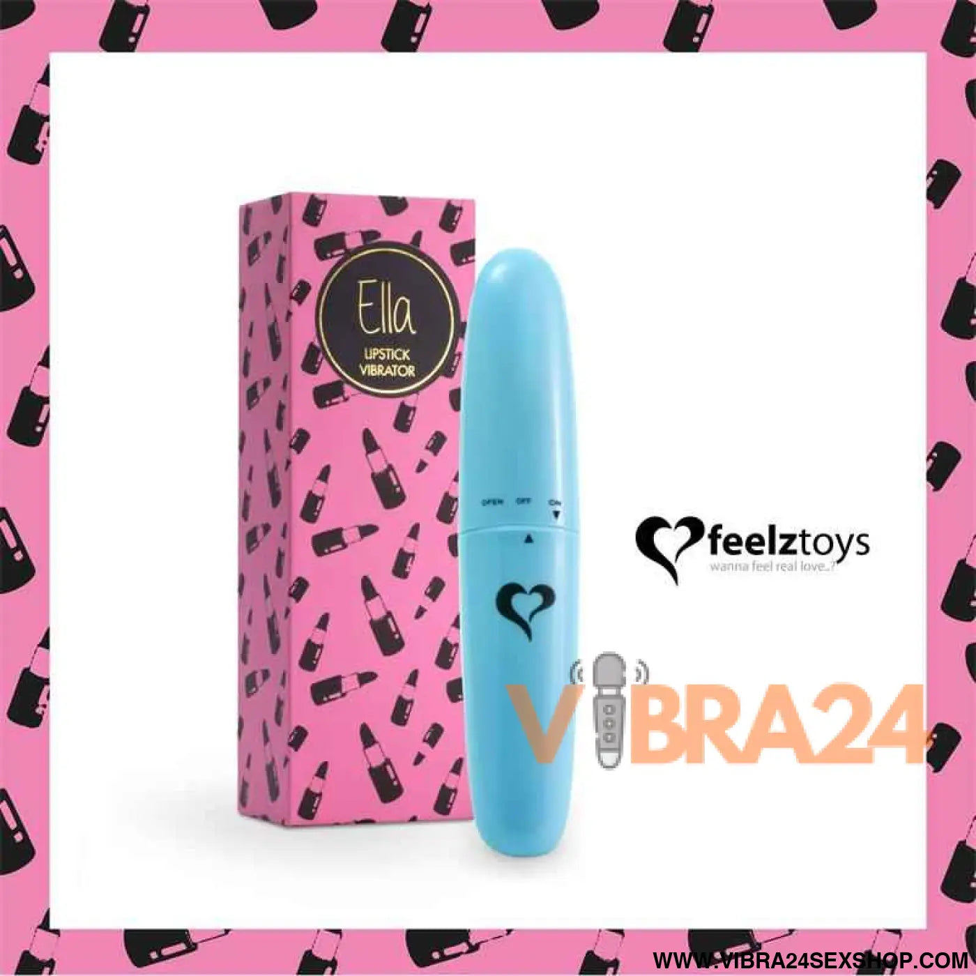 Ella Lipstick Vibe Light Blue