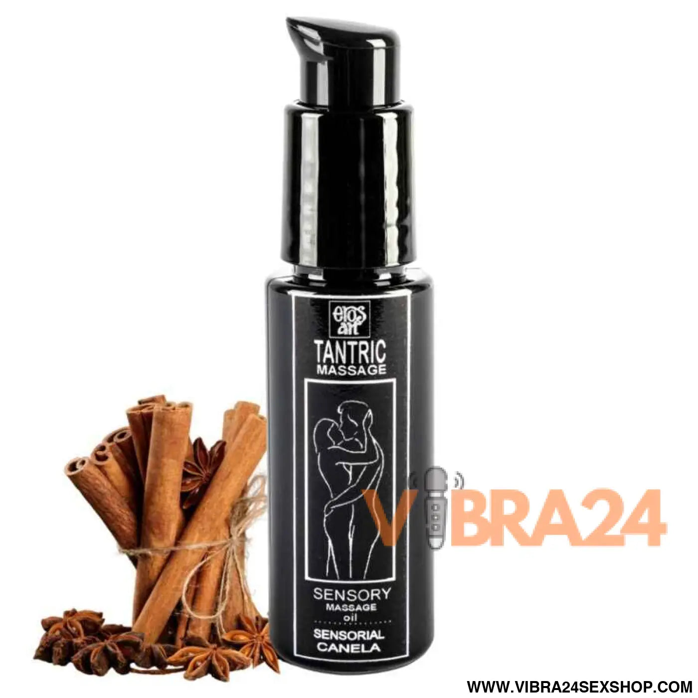 EROS-ART - ÓLEO DE MASSAGEM TÂNTRICA NATURAL E CANELA AFRODISÍACA 30 ML