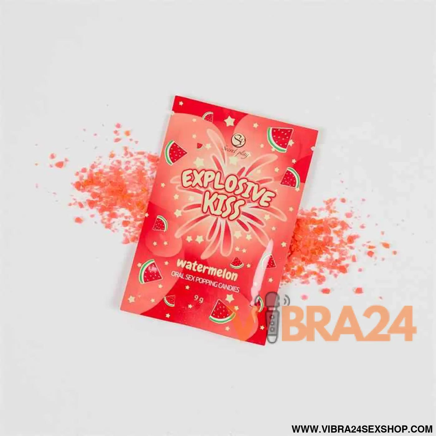 Explosive Oral Sex Popping Candies - Single Unit Watermelon Flavor