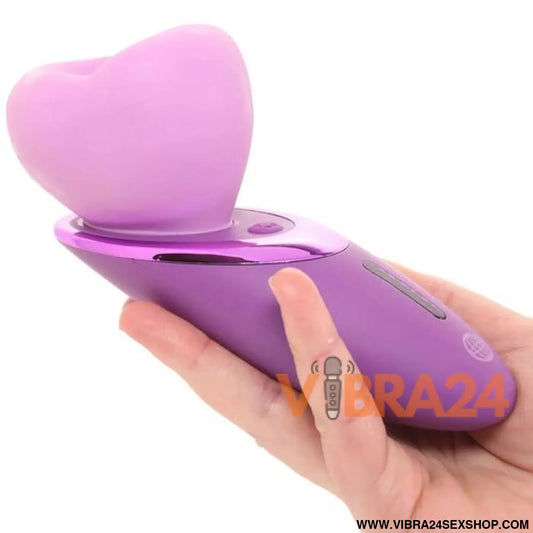 FANTASY FOR HER - VIBRADOR SUGIDOR DE PRAZER ROXO